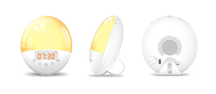 WiFi Voice Control Sunrise Natural Wake-Up Light Alarm Clock — view 8
