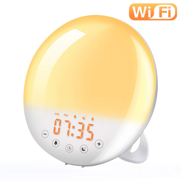 WiFi Voice Control Sunrise Natural Wake-Up Light Alarm Clock — view 6