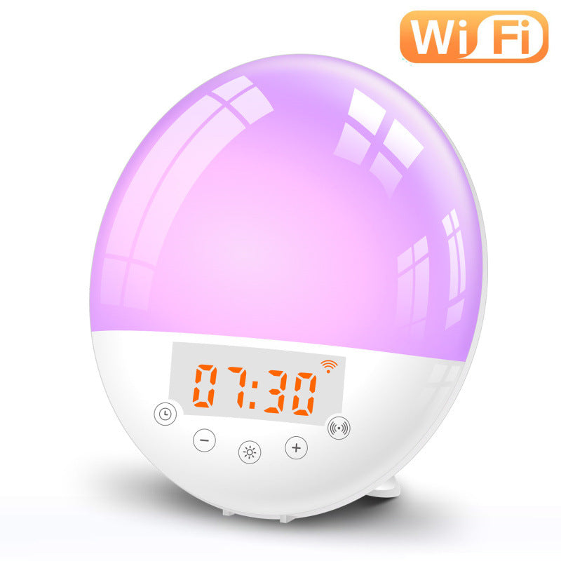 WiFi Voice Control Sunrise Natural Wake-Up Light Alarm Clock — view 3