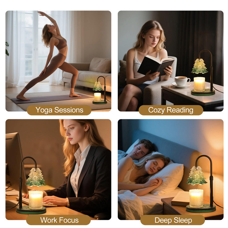 Candle Warmer Lamp with Timer & Dimmer - Adjustable Wax Melt Lamp for Jar Candles — view 6