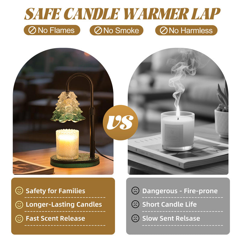 Candle Warmer Lamp with Timer & Dimmer - Adjustable Wax Melt Lamp for Jar Candles — view 5
