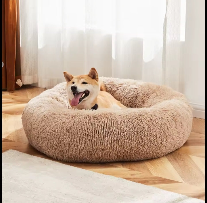 Plush Donut Pet Bed — view 7